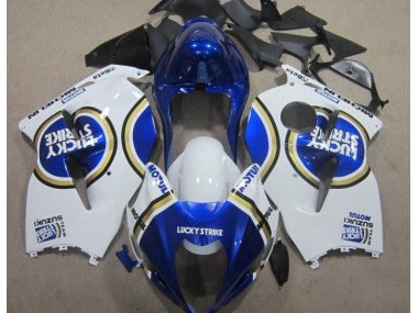Azul Motul Blanco Lucky Strike Carenado Moto GSXR 1300 Hayabusa 96-07